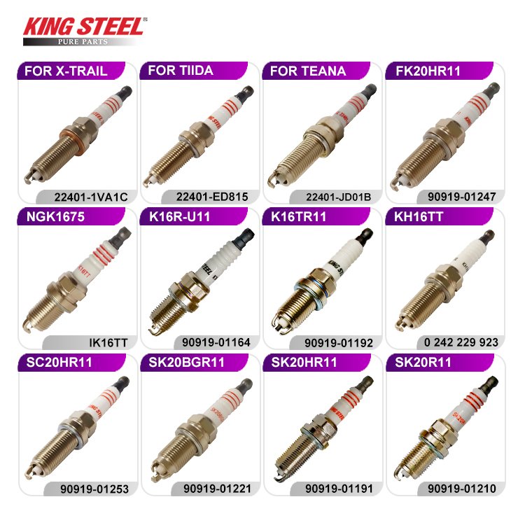 Auto Parts Original Double Iridium Spark Plug FXE20HR11 22401JA01B 22401-JA01B For Nissan
