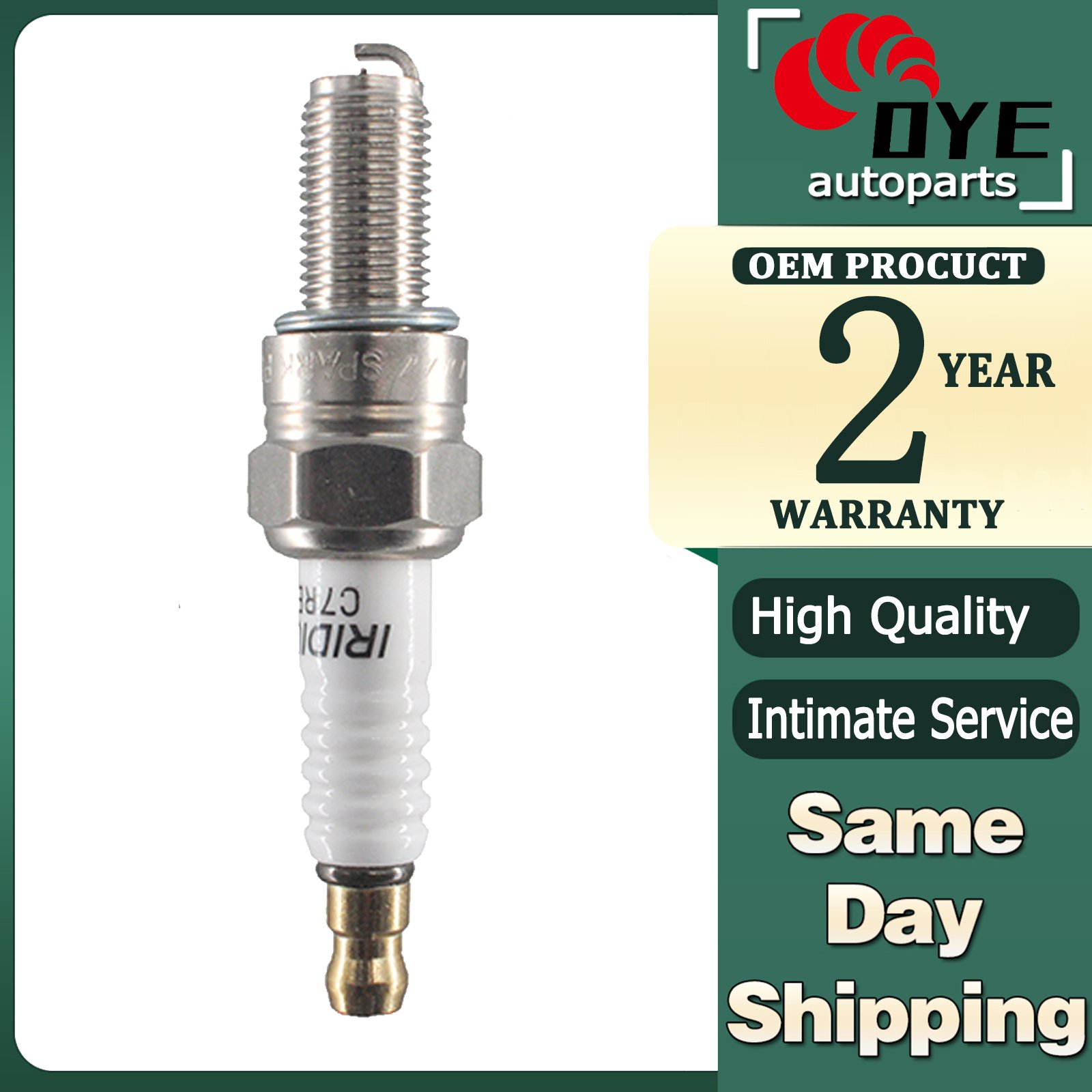 motorcycle Iridium Spark Plug Strength Factory CR7EIX CR8EIX CR9EIX CPR6EAIX-9S U24ESR-NZU IU27 For motorcycle engine Maserati