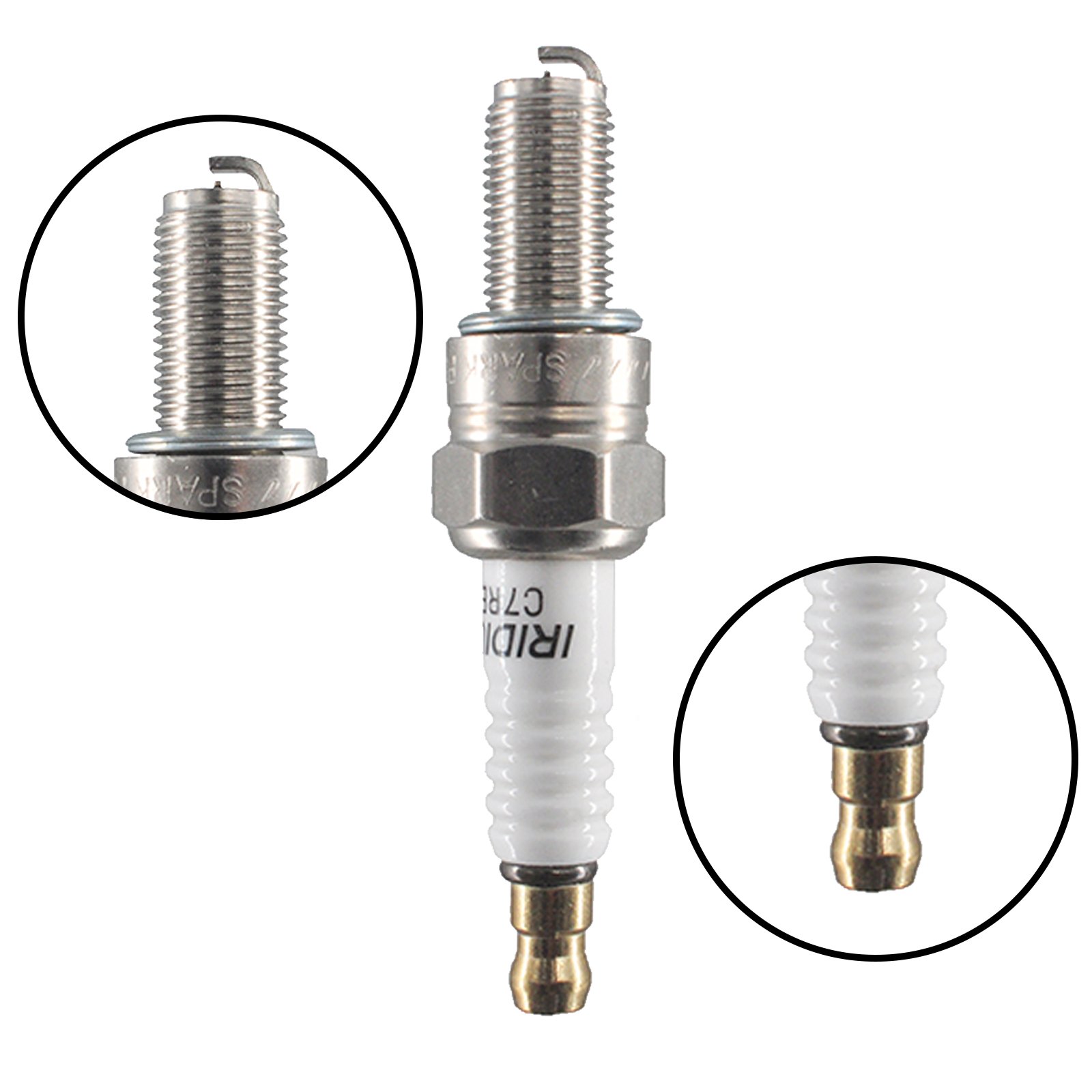 motorcycle Iridium Spark Plug Strength Factory CR7EIX CR8EIX CR9EIX CPR6EAIX-9S U24ESR-NZU IU27 For motorcycle engine Maserati