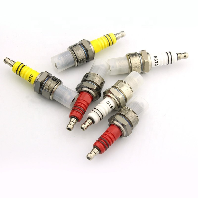 Best Quality E6TC BP6HS Motorcycle Spark Plug Nickel Alloy for Engine Use