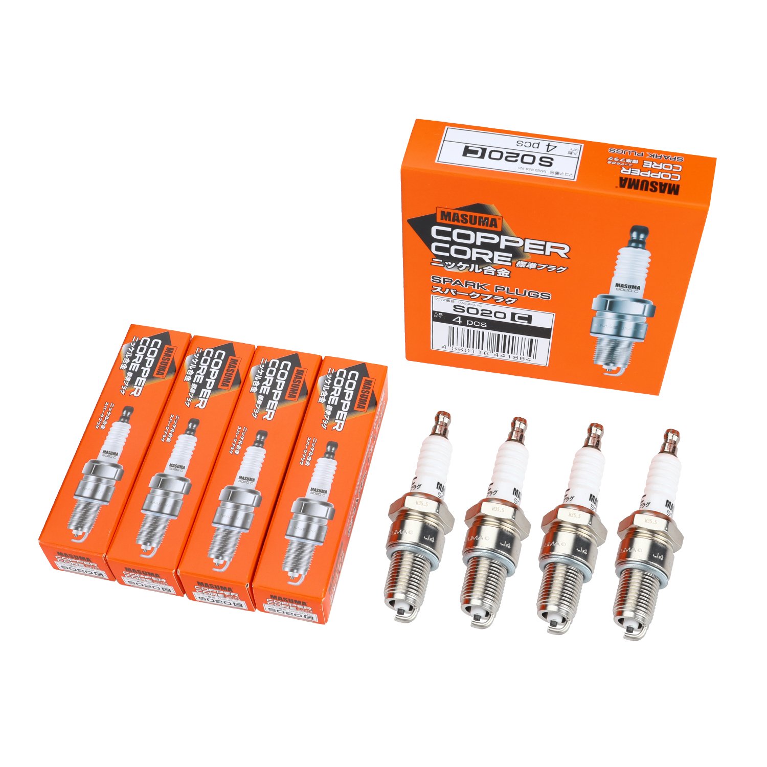 S020C MASUMA Japanese brand Auto Engine Systems car Spark plug for Nissan 90048-51034-010 22401-Y9266 7701414025 90098-20695