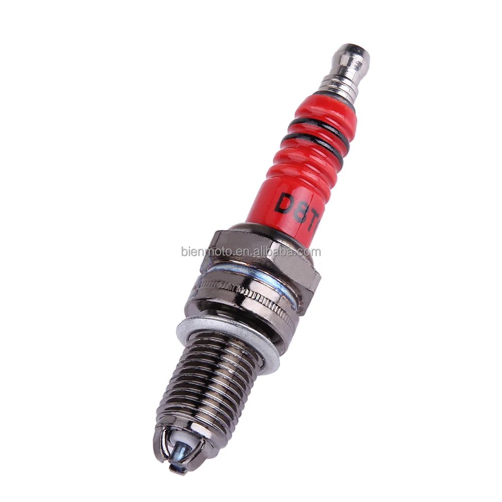 1PC Racing Spark Plug D8TC D8TJC High 3-Electrode Motorcycle Spark Plug for CG125 d8ea Honda Yamaha Thread Diameter 10/12mm