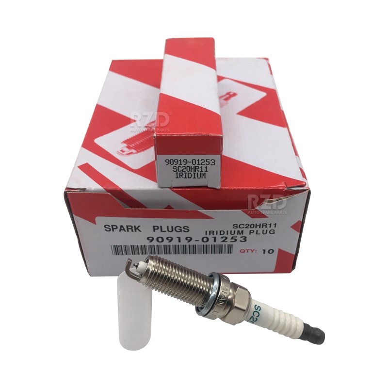 Bujias Original Car Spark Plug For Toyota Hyundai Nissan Honda Iridium Spark Plug 90919-01253 BKR6E-11 2756 FR7DC 18846-10060
