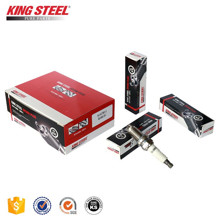 KINGSTEEL Auto Parts Engine Nickel Copper Spark Plug For TOYOTA LAND CRUISER COROLLA K16TR11 K6RLDC 90919-01192 Japanese Car