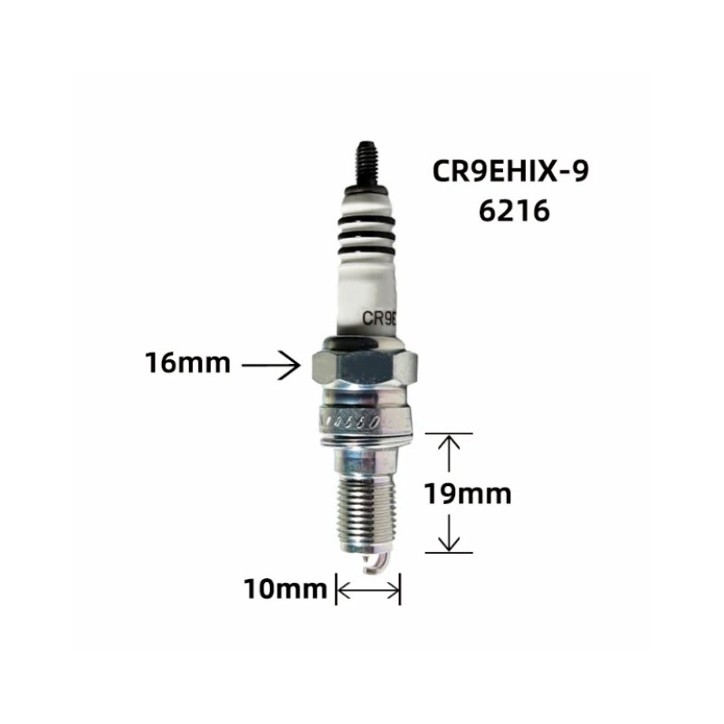 Motorcycle Iridium Gold Spark Plug OEM CR9EHIX-9 6216 For GSX250 GW250 Motor Spare Parts