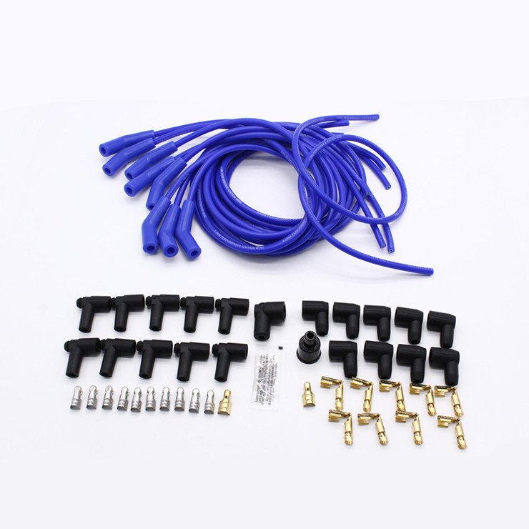 Universal with Graphite Core 8mm 135 Degree Res Spark Plug Wire Set