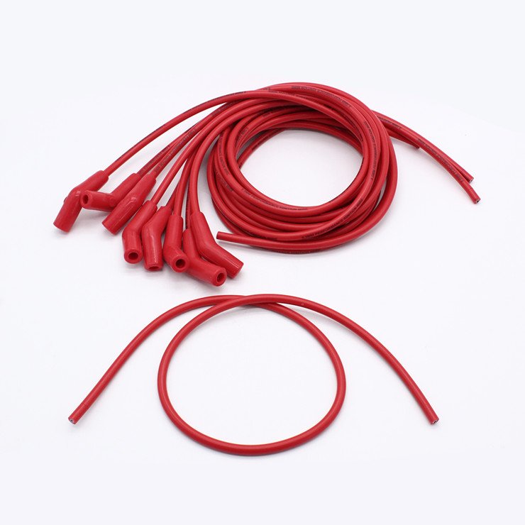 Universal with Graphite Core 8mm 135 Degree Res Spark Plug Wire Set