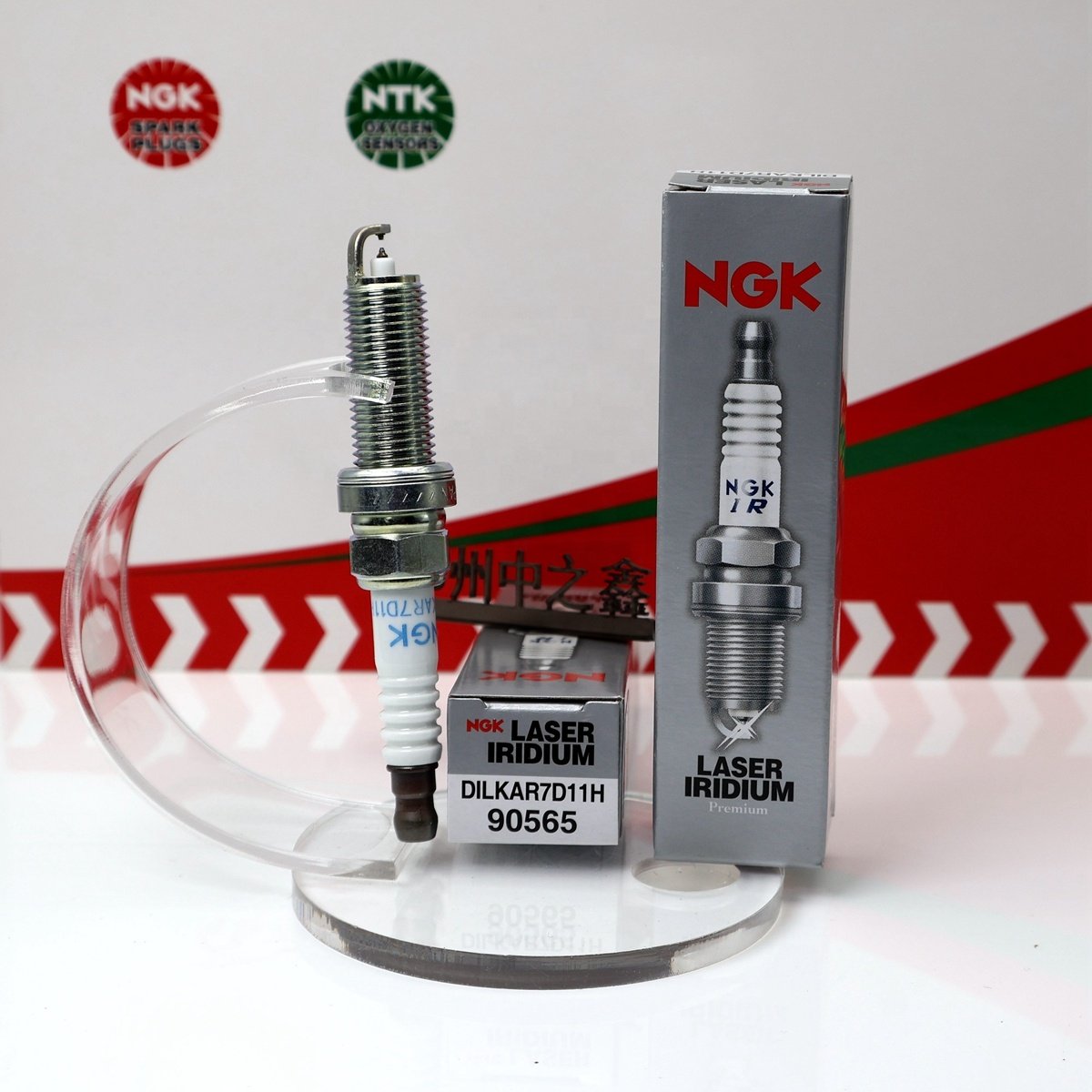 Genuine DILKAR7D11H 90565 Original NGK double iridium gold spark plug For Nissan MR20DD
