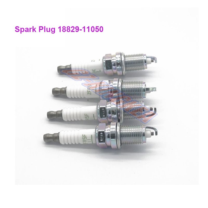 Vehicle Engine G4ED Accessories ZFR5F11 Spark Plugs 18829-11050 for CERATO I Hatchback (LD) 1.6