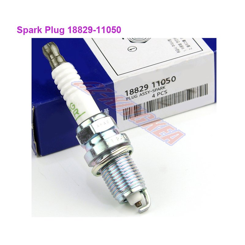 Vehicle Engine G4ED Accessories ZFR5F11 Spark Plugs 18829-11050 for CERATO I Hatchback (LD) 1.6