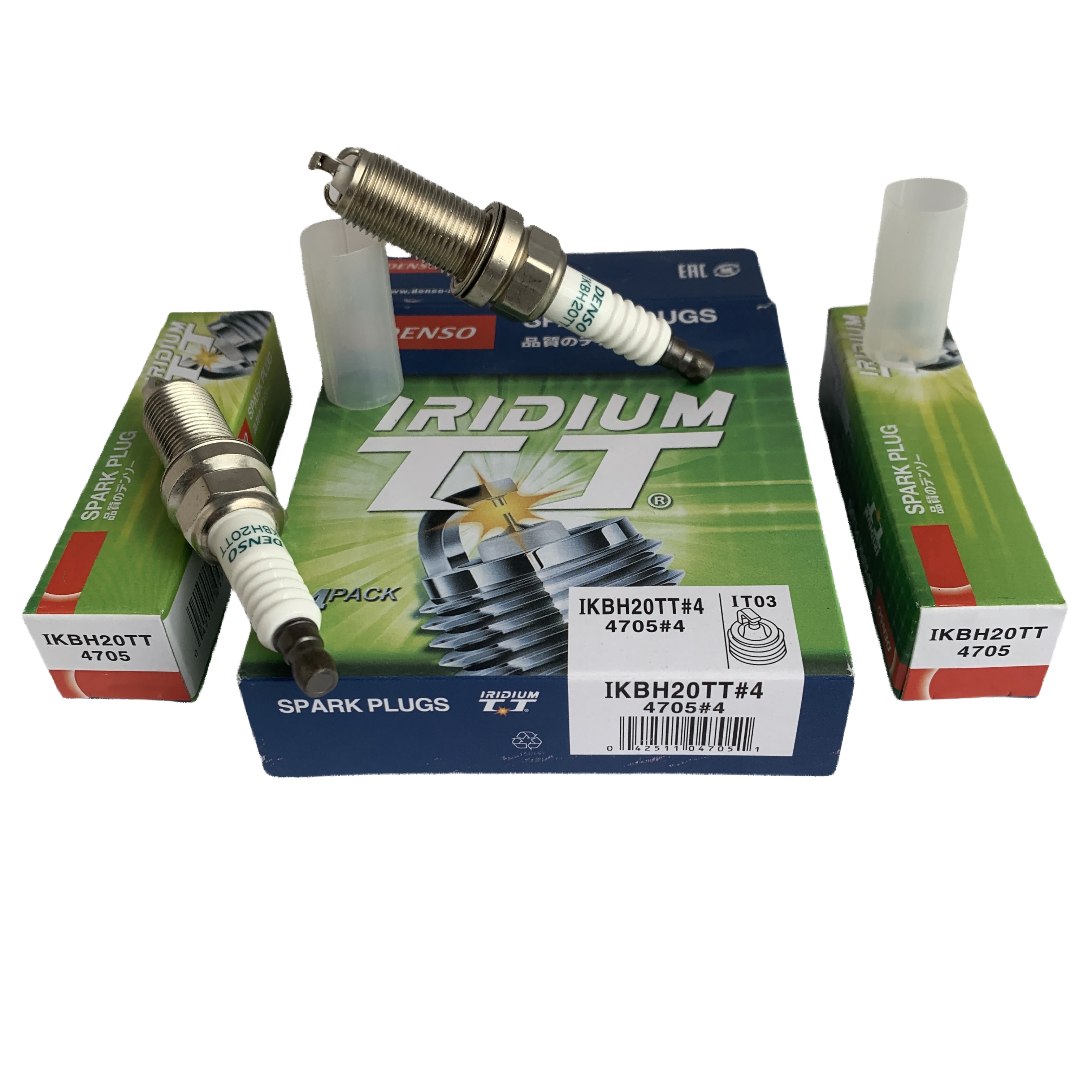 Original Genuine Spark Plug double Iridium Platinum IK20TT 4702 IKBH20TT 4705 IKH20TT 4704 IXEH20TT 4711 DENSO bujias