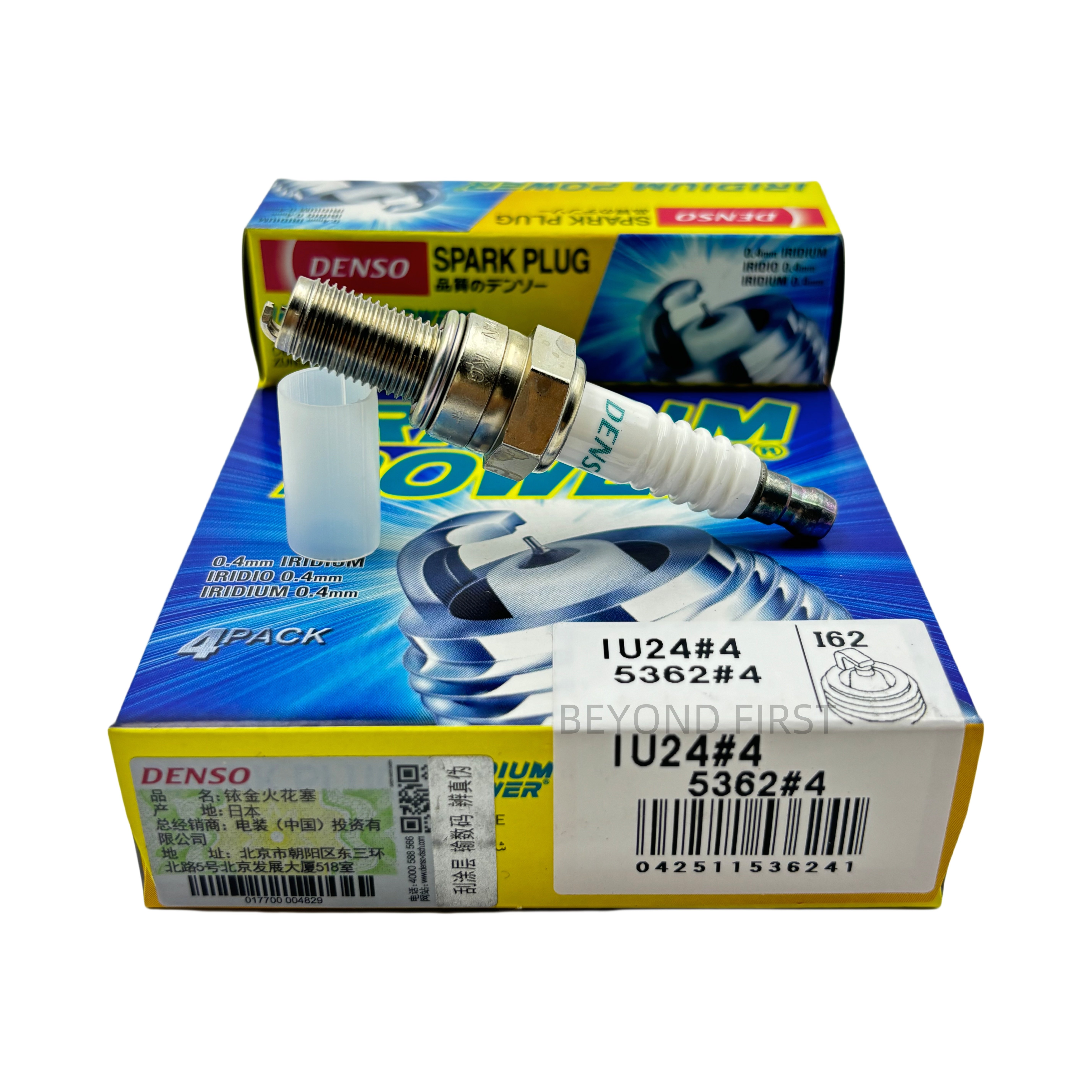 Auto Parts Ignition System DENSO Spark Plugs Bougie 5362 IU24 For Motorcycles NAZA BIKES Blade 250, Cruise 250 , Blitz 150