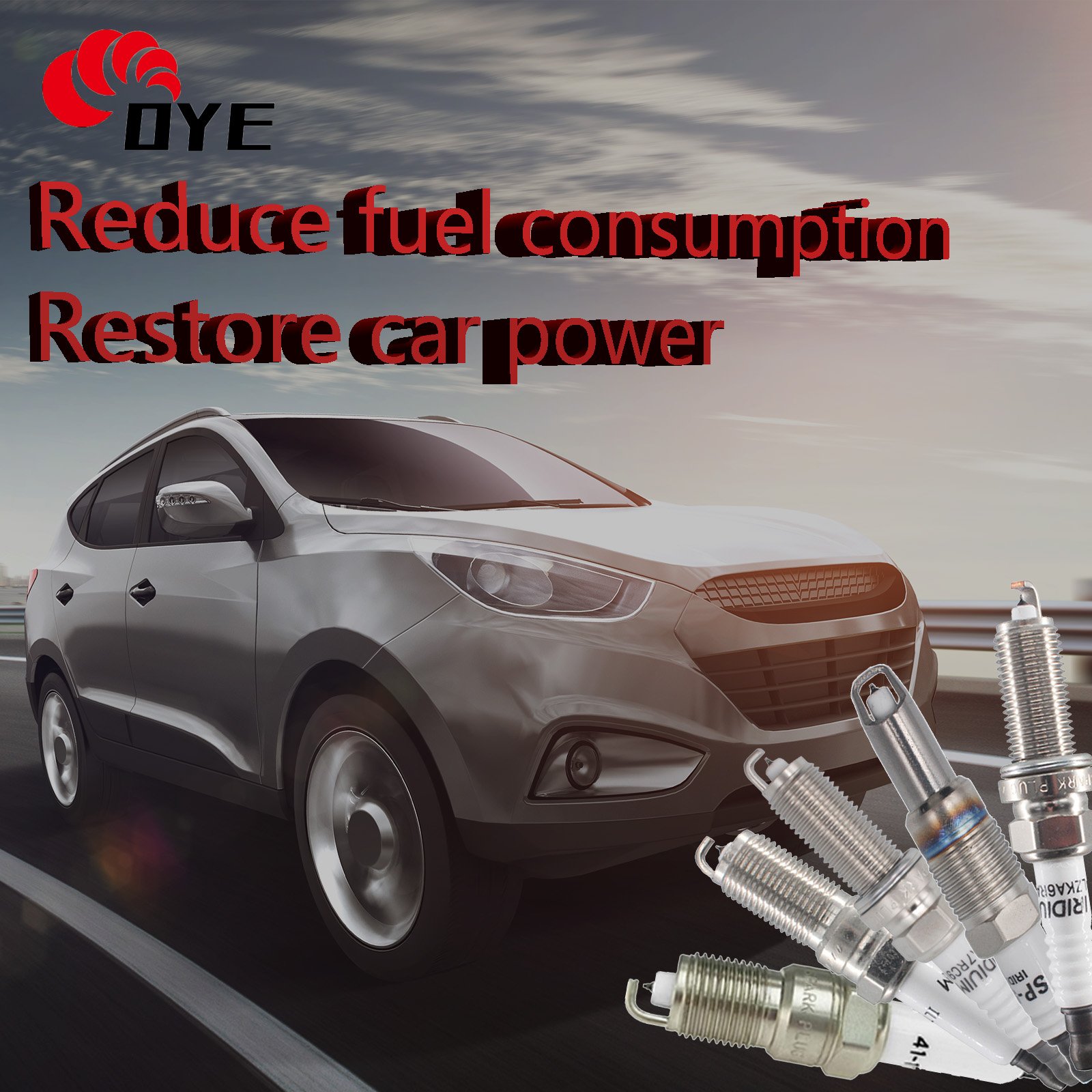 High Quality Iridium Spark Plug For AUDI SKODA SEAT VW PKER7A8EGS 04C905612C 04E905602 95463 97124