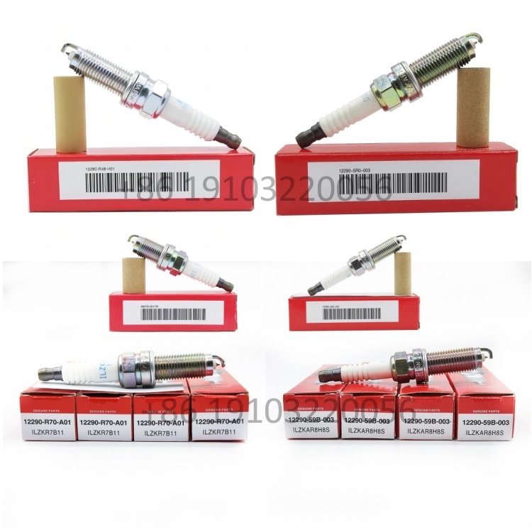 High quality Iridium Spark Plug OEM ILZKR7B-11S 12290-R48-H01 for HONDA ILZKR7B11S 12290R48H01