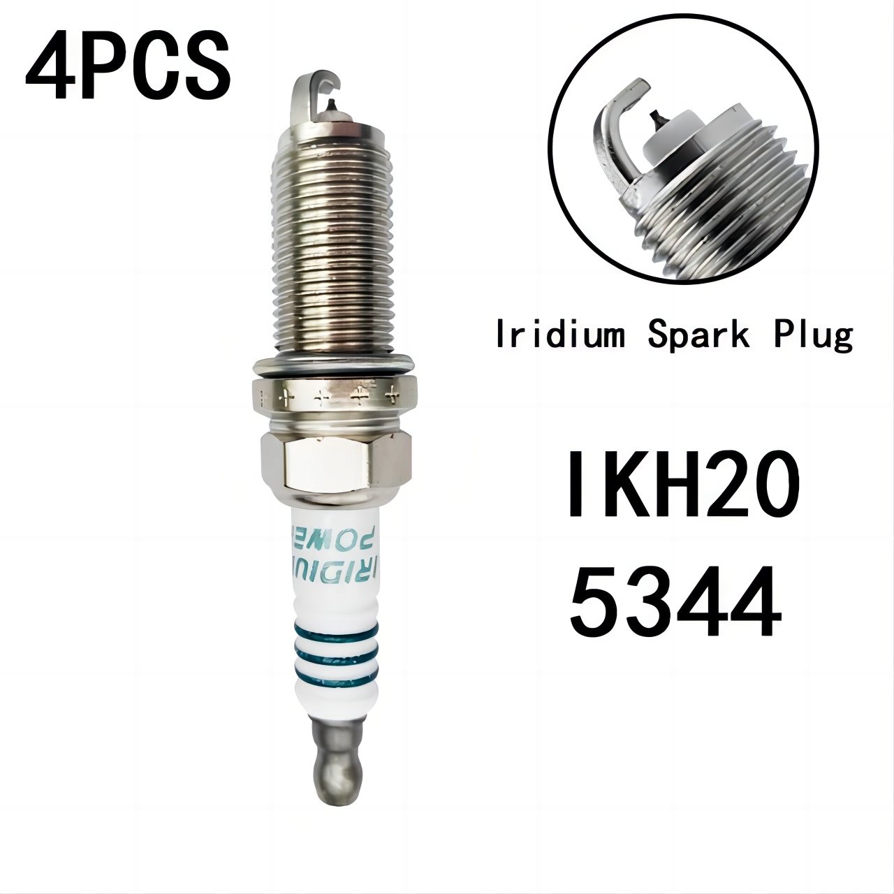 Wholesale Japan Auto Parts Ignition Candle Iridium Spark Plugs IKH20 5344 For NIssan Honda Hyundai