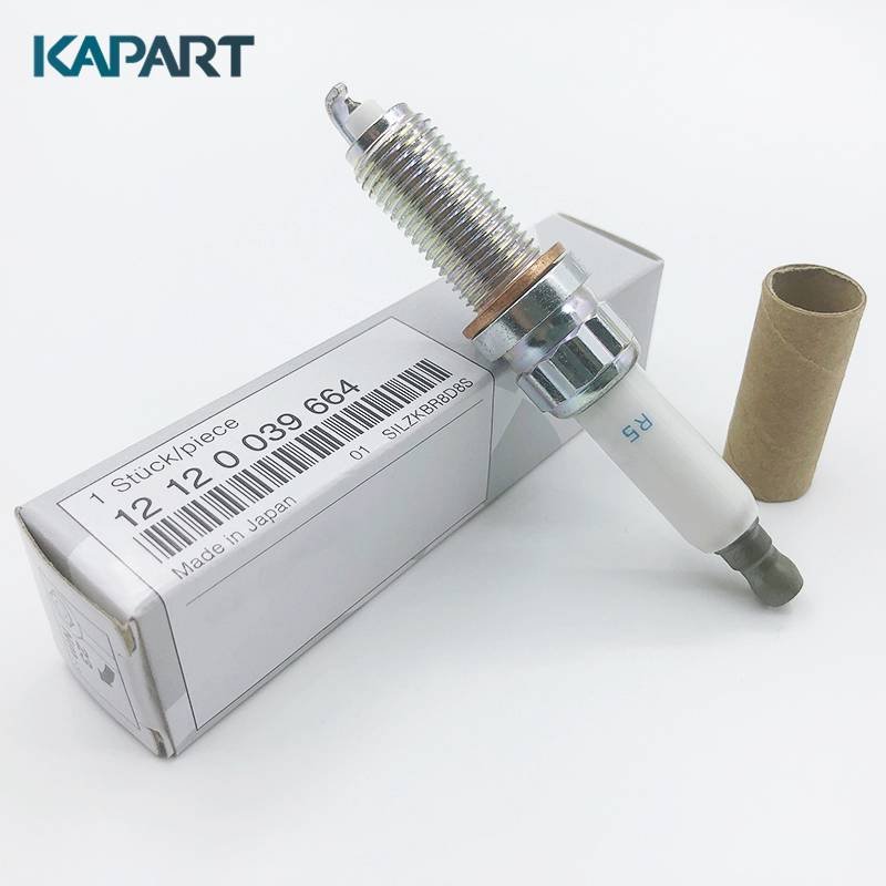 Professional auto car engine parts 4pcs High Performance 12120039664 spark plug fit for BMW F07 F10 F20 F25 F30 F35