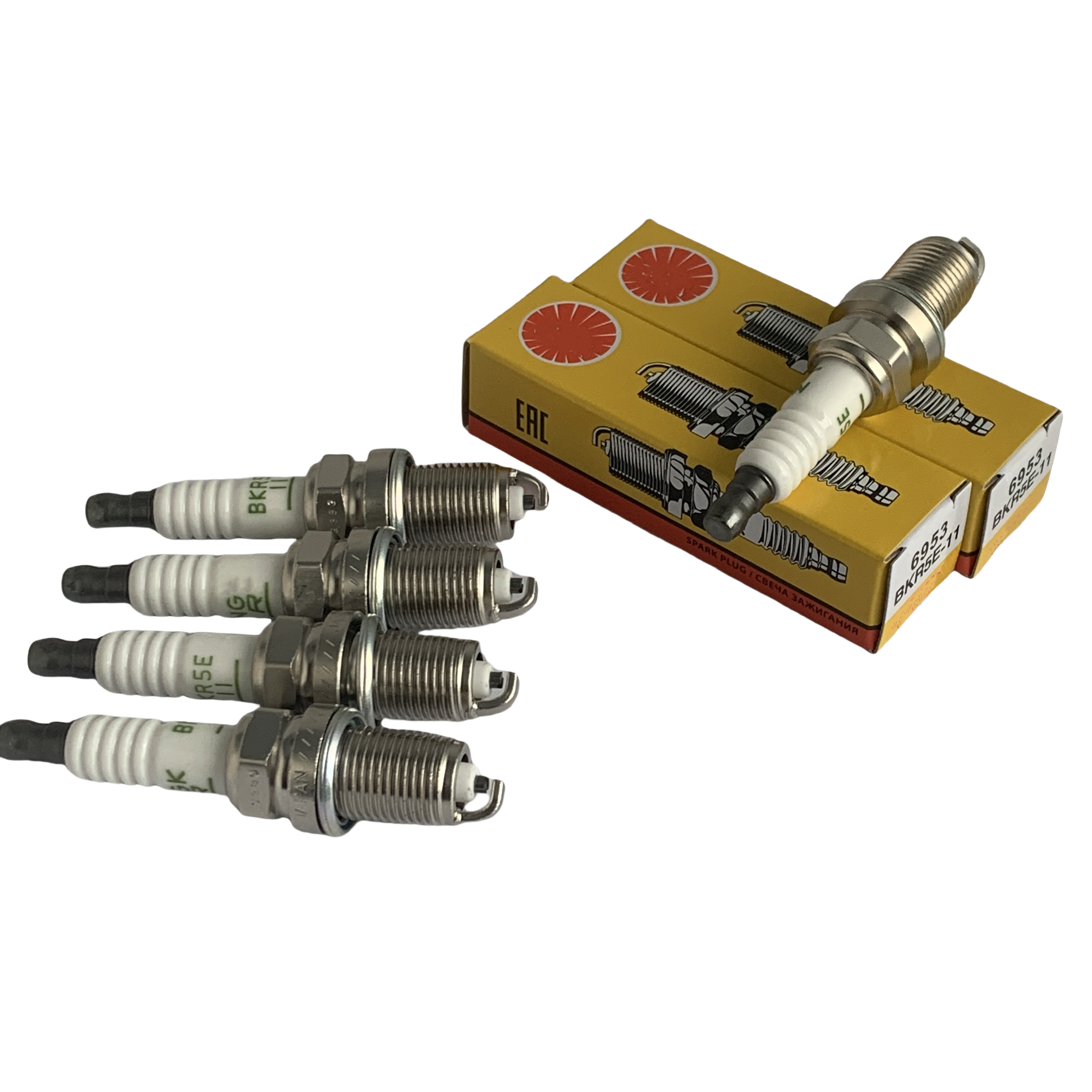 Auto Bujias platinum iridium Spark Plug BKR5E-11 6953 For Toyota Nissan Honda Hyundai ngk candle