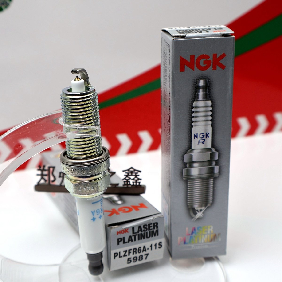 Genuine PLZFR6A-11S 5987 Original NGK double platinum spark plug OE 12120035915 12122158253