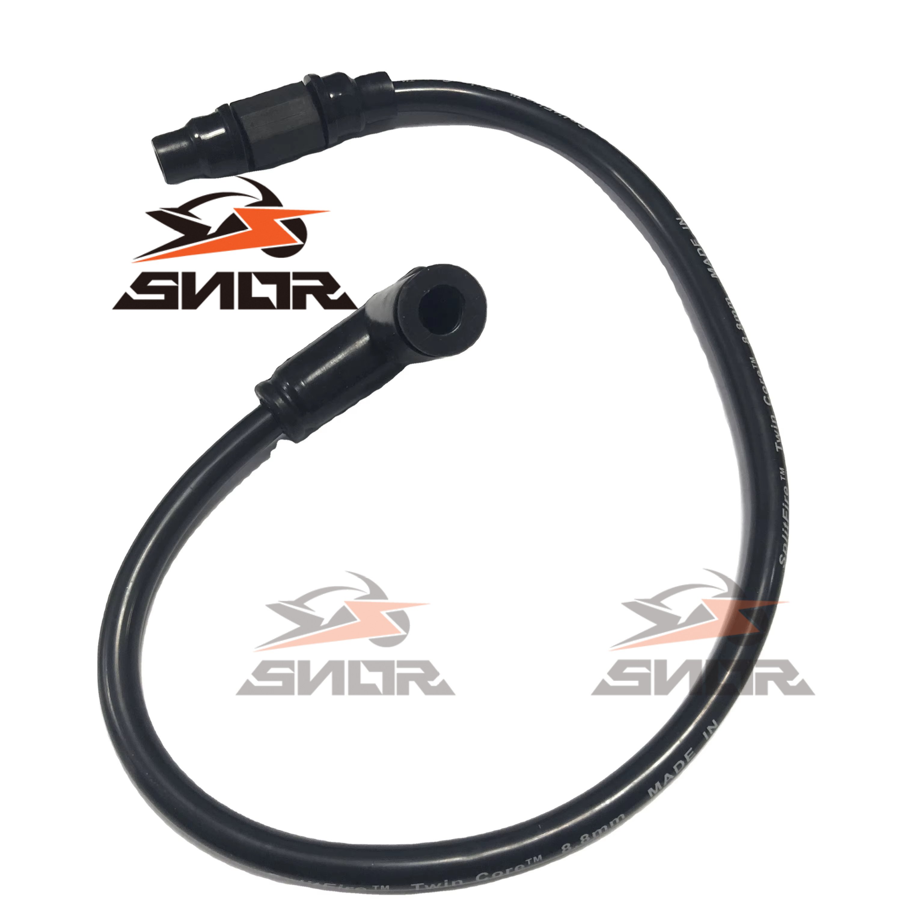 CNSNR Wholesale Motorcycle Engine Spark Plug Accessories Twin Core Silicone Plug Cord 8.8mm Dual Firing Path Wire Sets