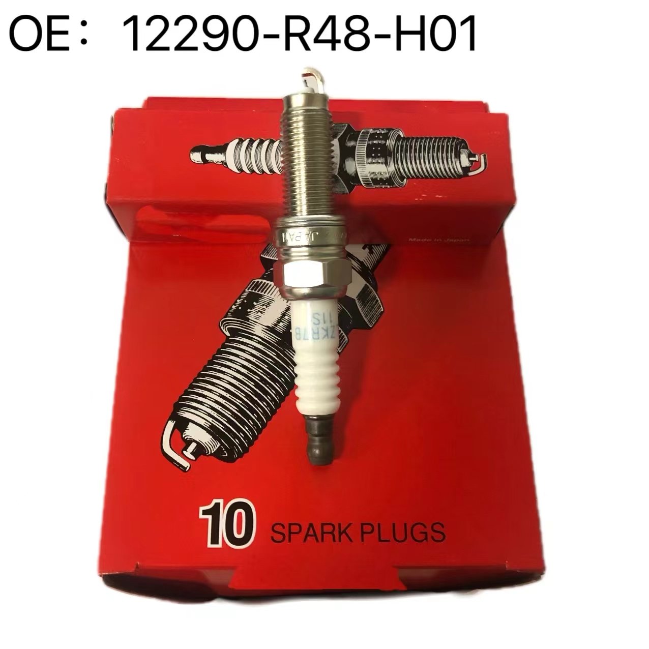 High Quality ILZKR7B-11S 12290-R48-H01 Iridium Spark Plugs For Honda Accord CR-V Acura