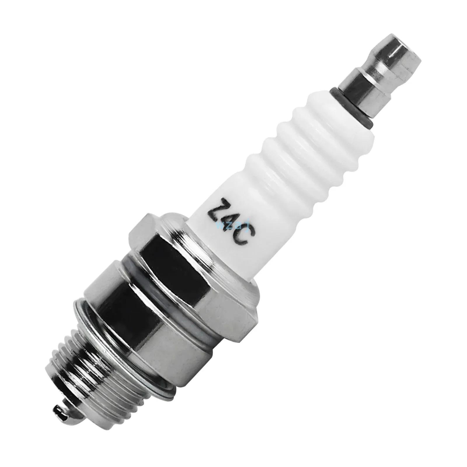 Motorcycle spark plug bujia for 49CC, 50, 60, 66, 80 two-stroke engine motorcycle bike OE Z4C