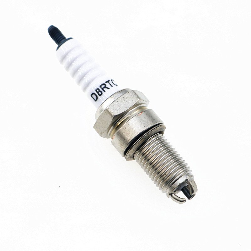 Three claw three-stage spark plug 110, 125, 150, 175, 200, 250 with resistance