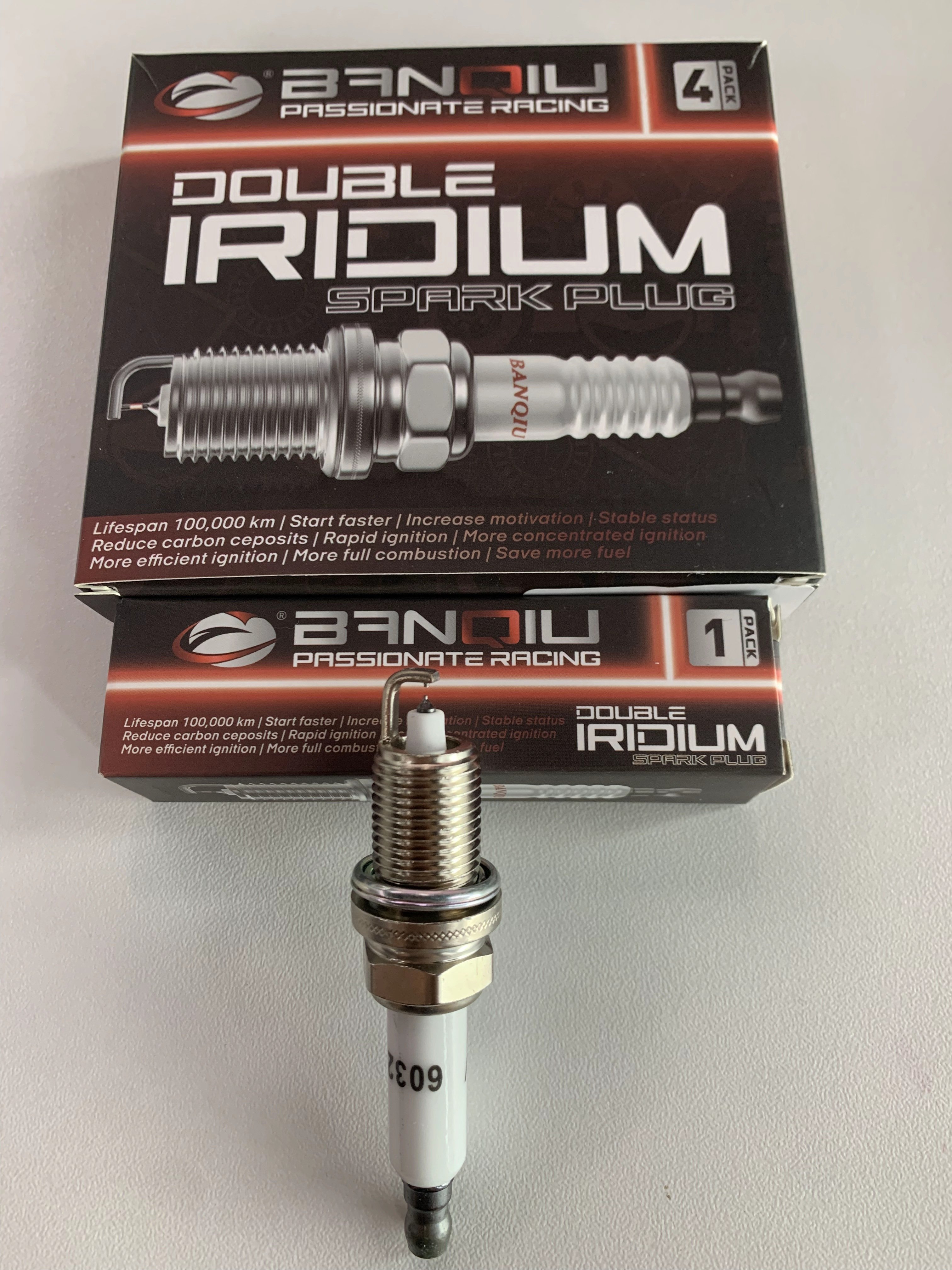 Laser double Iridium Plug platinum Number IZFR6H11 Spark Plug 4294 Fr7kpp33 BANQIU 6032 DIZF7RH-11