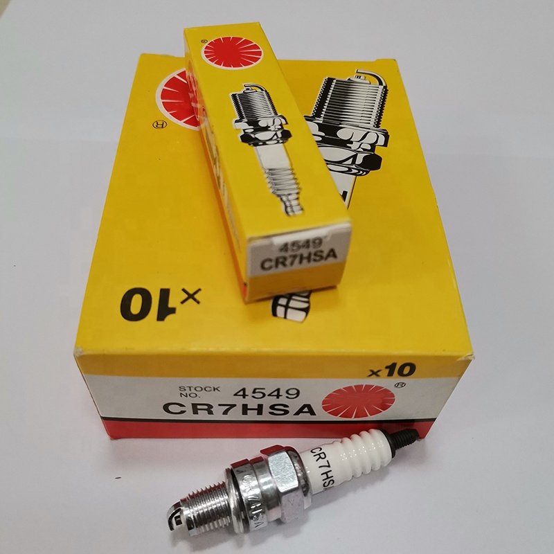 Good Quality Engine Spare Ignition Parts Iridium Platinum Cr7Hsa 4549 Spark Plug For Dirt Bike Motorcycle