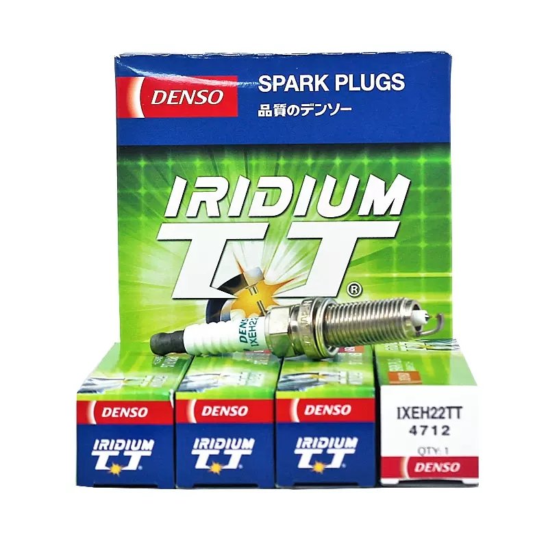 Auto Iridium Platinum Bujia DENSO Spark Plug 4712 IXEH22TT OEM 224011LA1C, P51R18110, 0041593903 For NGK 90255, CHAMPION CET13P