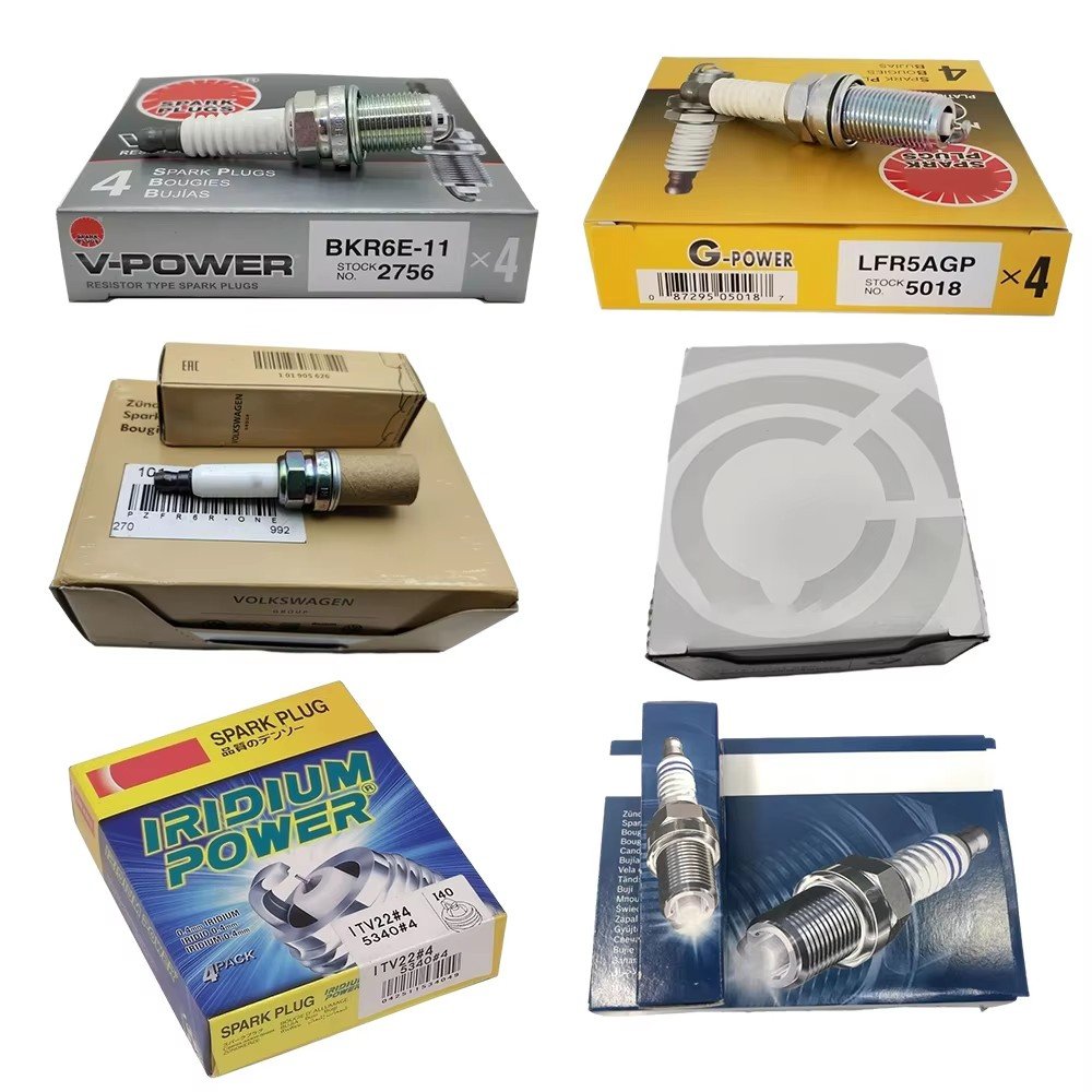 Wholesale ITR6F13 4477 NGKK Double Iridium Platinum High Performance Car Spark Plugs