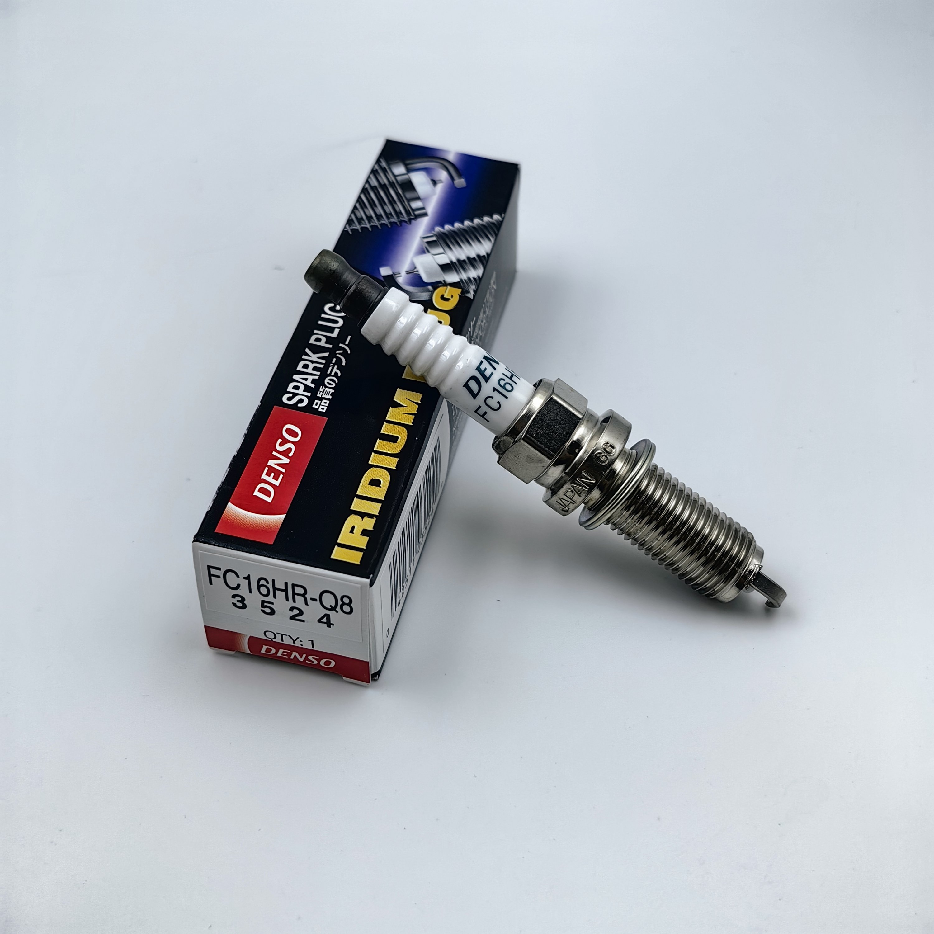 Wholesale High Quality Denso Iridium Buja 3524 FC16HR-Q8 For TOYOTA AQUA , PORTE , SIENTA , SPADE, VITZ 1.5L OEM 90919-01297