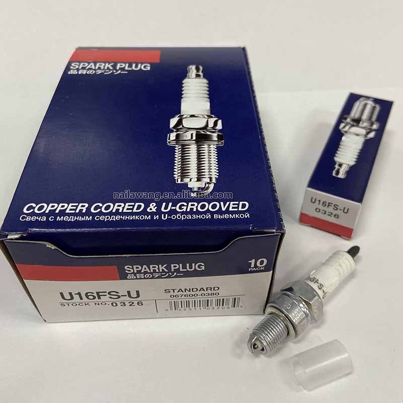 Top Quality Standard Replaces Spark Plug 0326 U16Fs-U Ignition System Motorcycle Spark Plug for DENSO