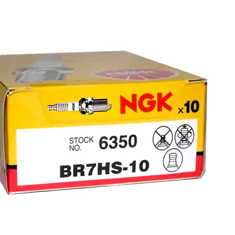 Orginal Genuine NGK Marine Engine Spark Plugs 6350 BR7HS-10 For Yamaha Two Stroke Outboard 175HP P175TLRV