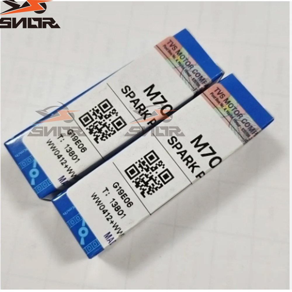 SNOR Wholesale TVS KING Spark Plug M7011010 URSDDC Suitable For TVS Tricycle Parts