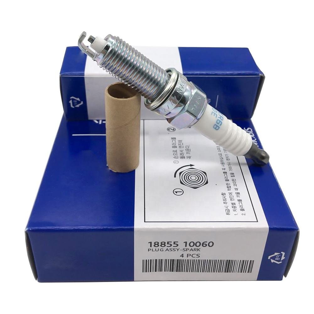 QSF Spark Plug For Toyota Nissan Hyundai Honda Ford Iridium Spark Plug 18846-11070 22401-ED815 SP411 BKR5E-11 6953 PLUGS