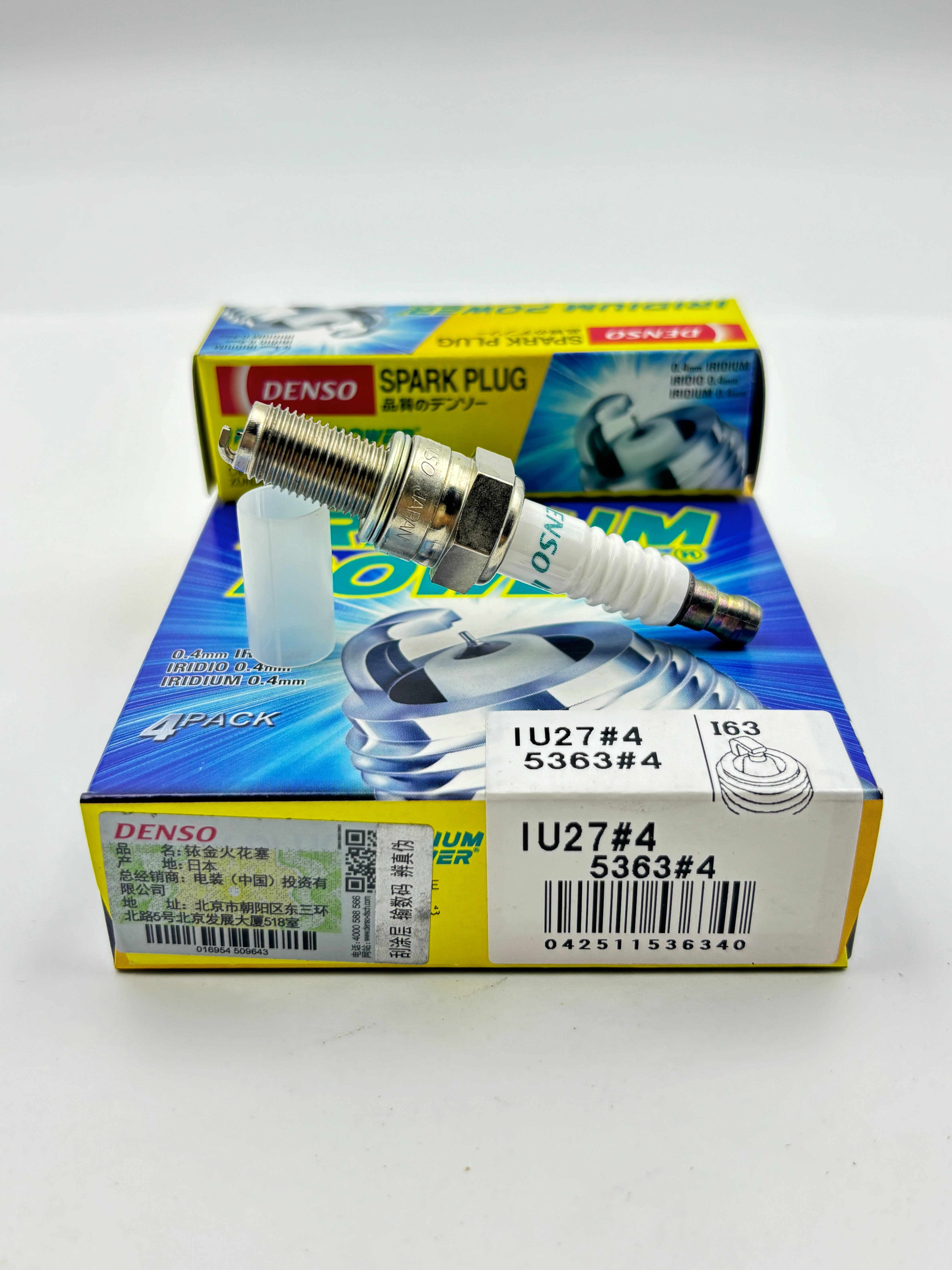 Wholesale Japan Auto Parts Ignition System Iridium Spark Plugs 5363 IU27 For Maserati 3200 GT /Quattroporte IV 3.2 V8
