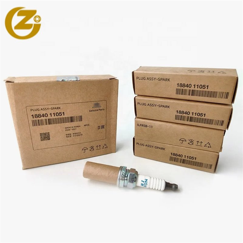 Wholesale high quality 18840-11051 IRIDIUM SPARK PLUG ILFR5B11 FOR SANTA FE OPTIMA RONDO 1884011051 18840 11051