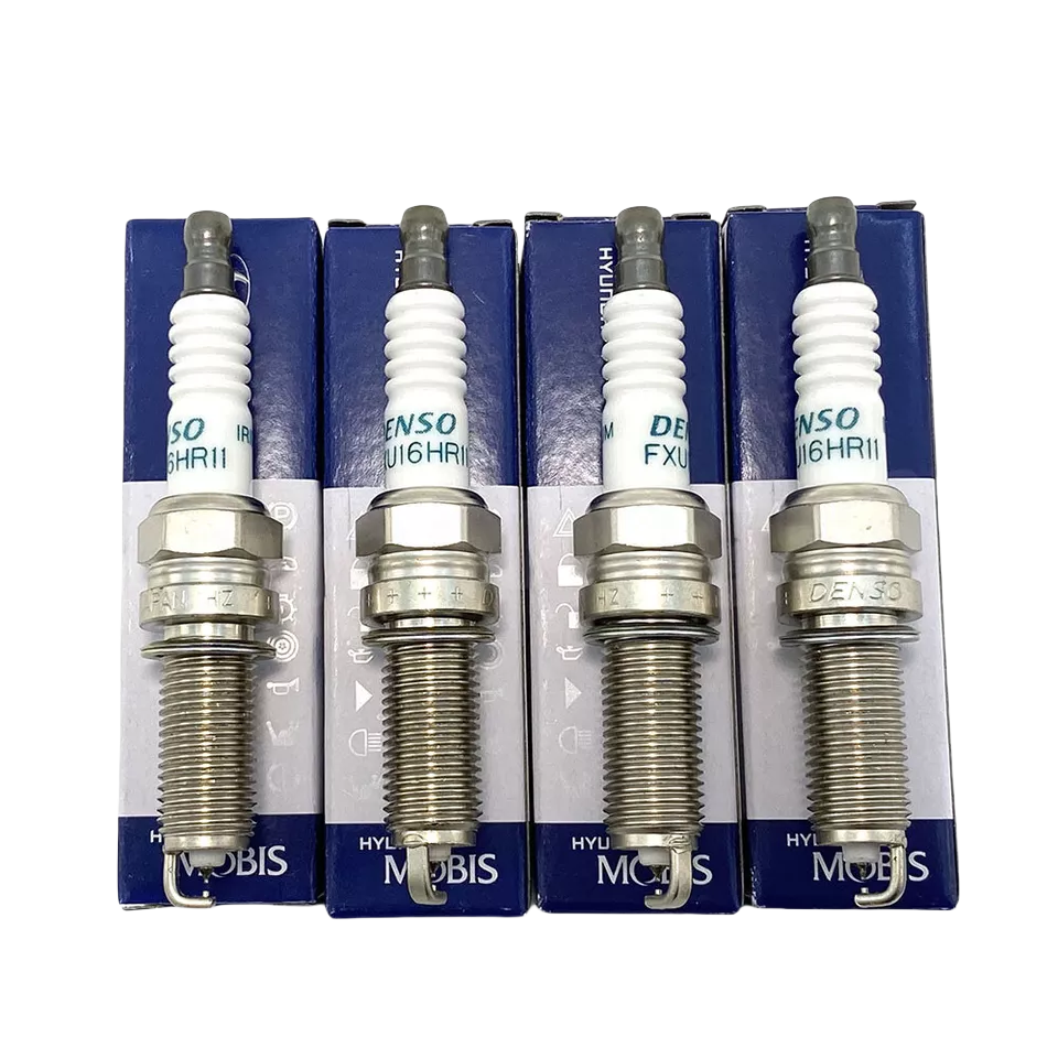 Genuine 4PCS Iridium Denso SPARK PLUG 1884711160 18847-11160 for HYUNDAI KIA Sonata Tucson Optima Sorento