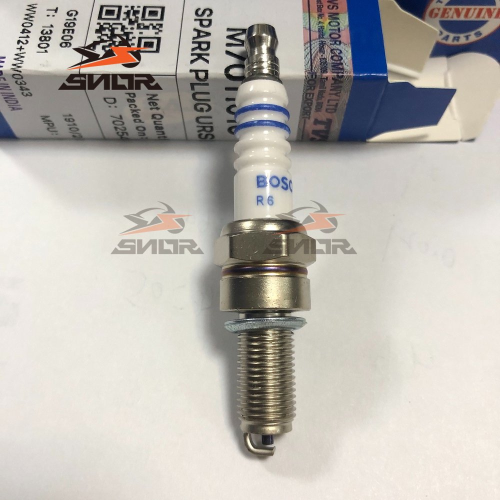 CNSNR Wholesale TVS Tuk Tuk Tricycle Engine Ignition Spare Parts Spark Plug Fit For TVS