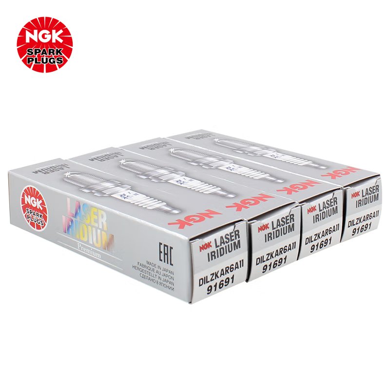 Wholesale Original Genuine NGK Spark Plug Double Iridium DILZKAR6A11 91691 Car Engine Spark Plug for Nissan