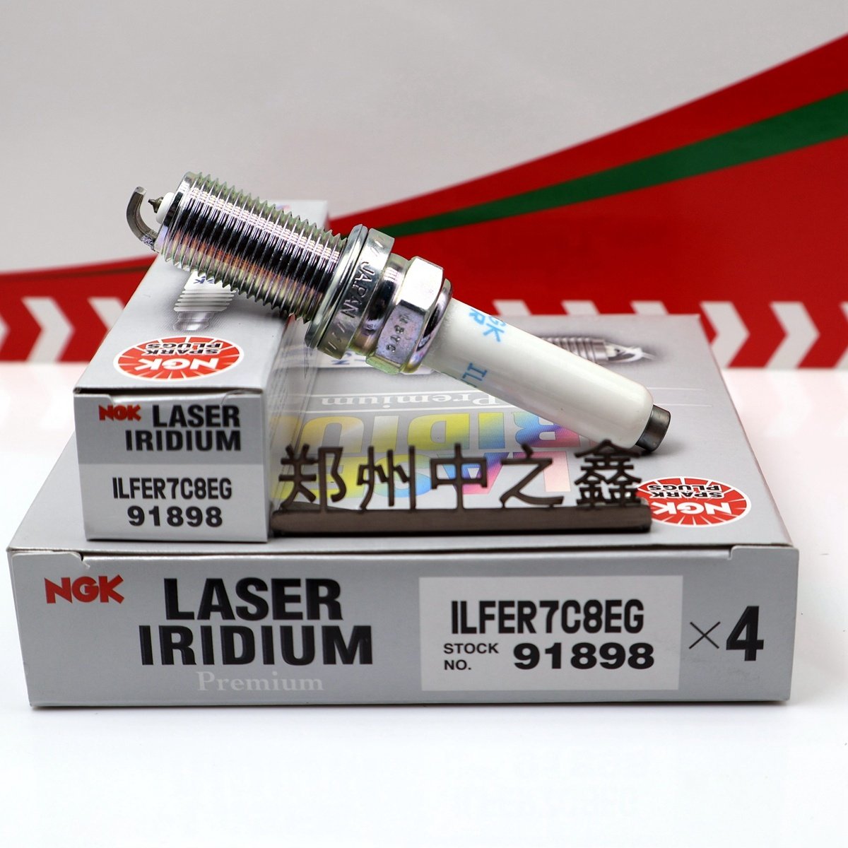 Genuine ILFER7C8EG 91898 Original NGK Iridium Platinum spark plug