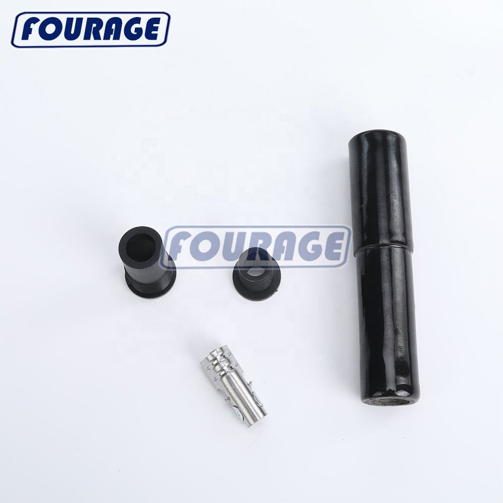 Fourage Straight Ceramic Spark Plug Boot Kits Fit 8 mm Wires