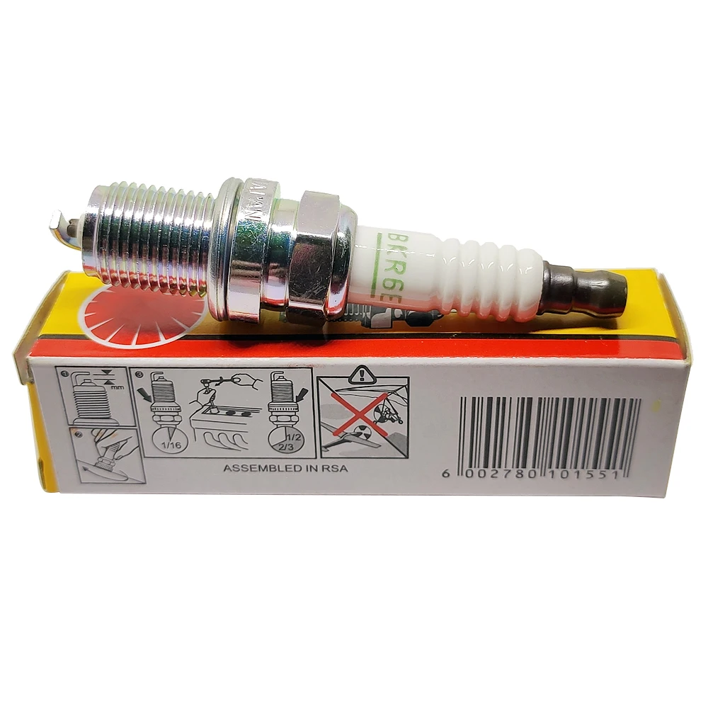 YPC35 Set of 4 Genuine For NGK 6962 Spark Plug V-Power BKR6E 6962 spark plug