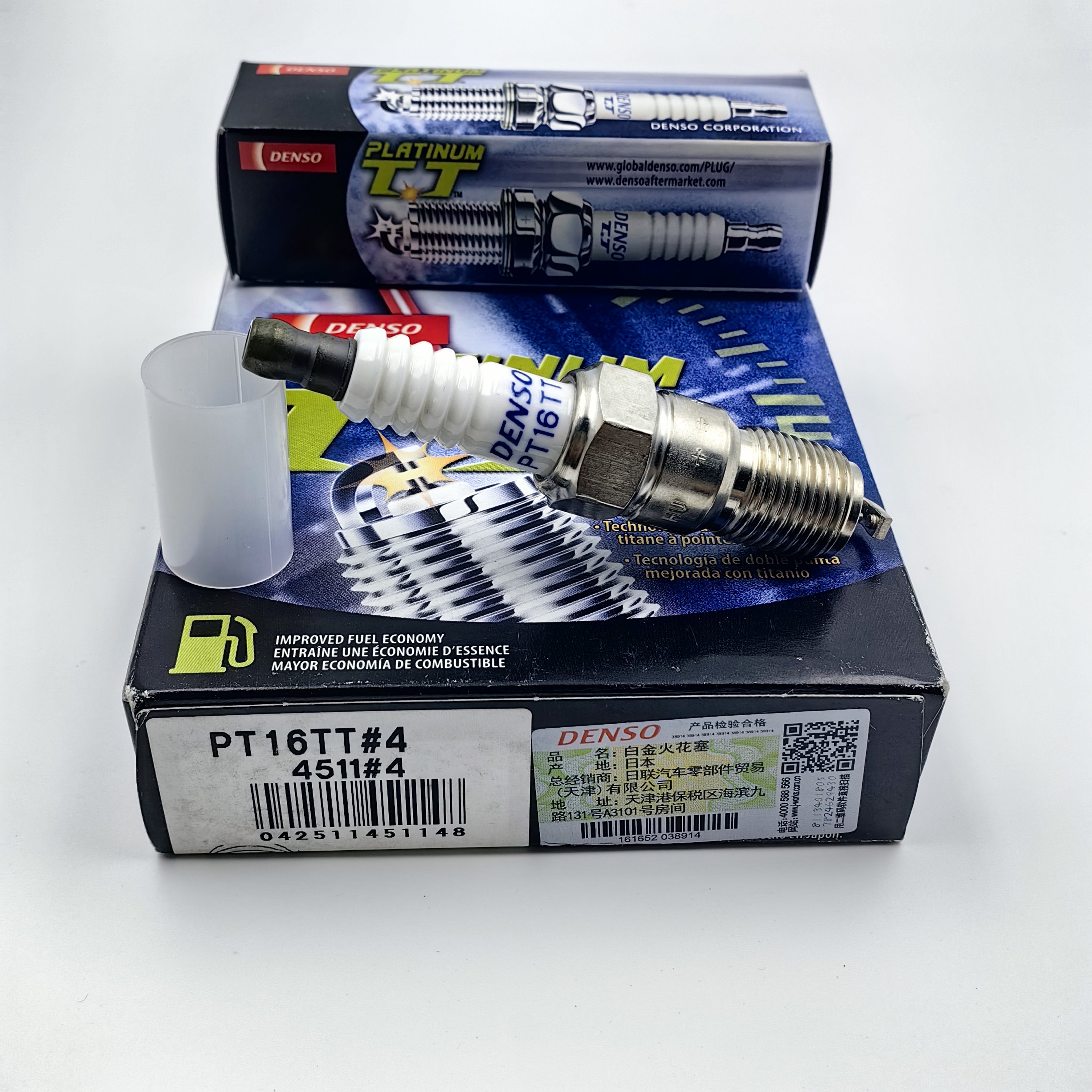 Verified Distributor Original Genuine DENSO Bougie 4511 PT16TT For Hummer H2 H3 , 5.3L / 6.0L / 6.2L , V8 Vortec6000