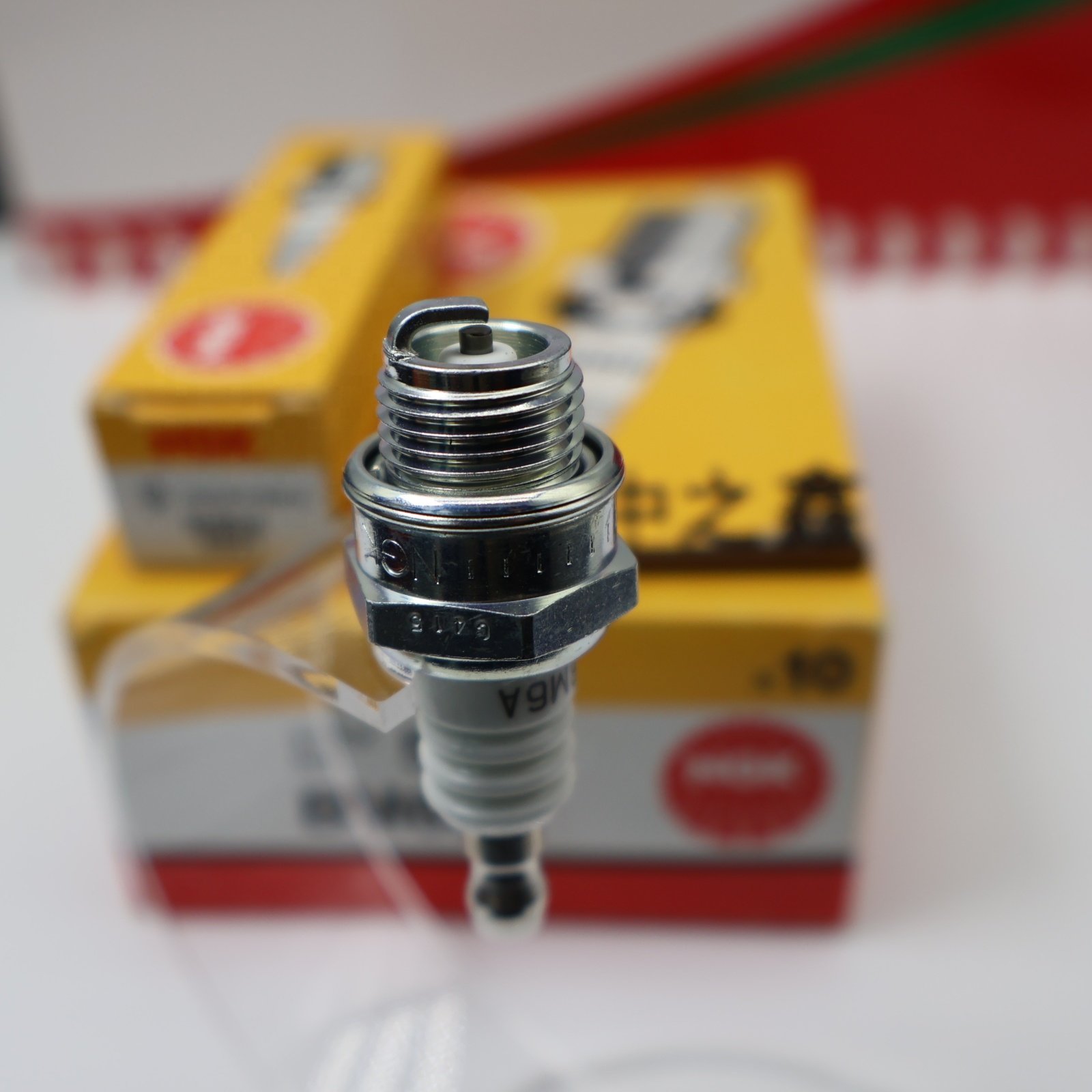 Genuine NGK BM6A 5921 Suitable for gasoline engine accessories micro farm pump generator spark plug