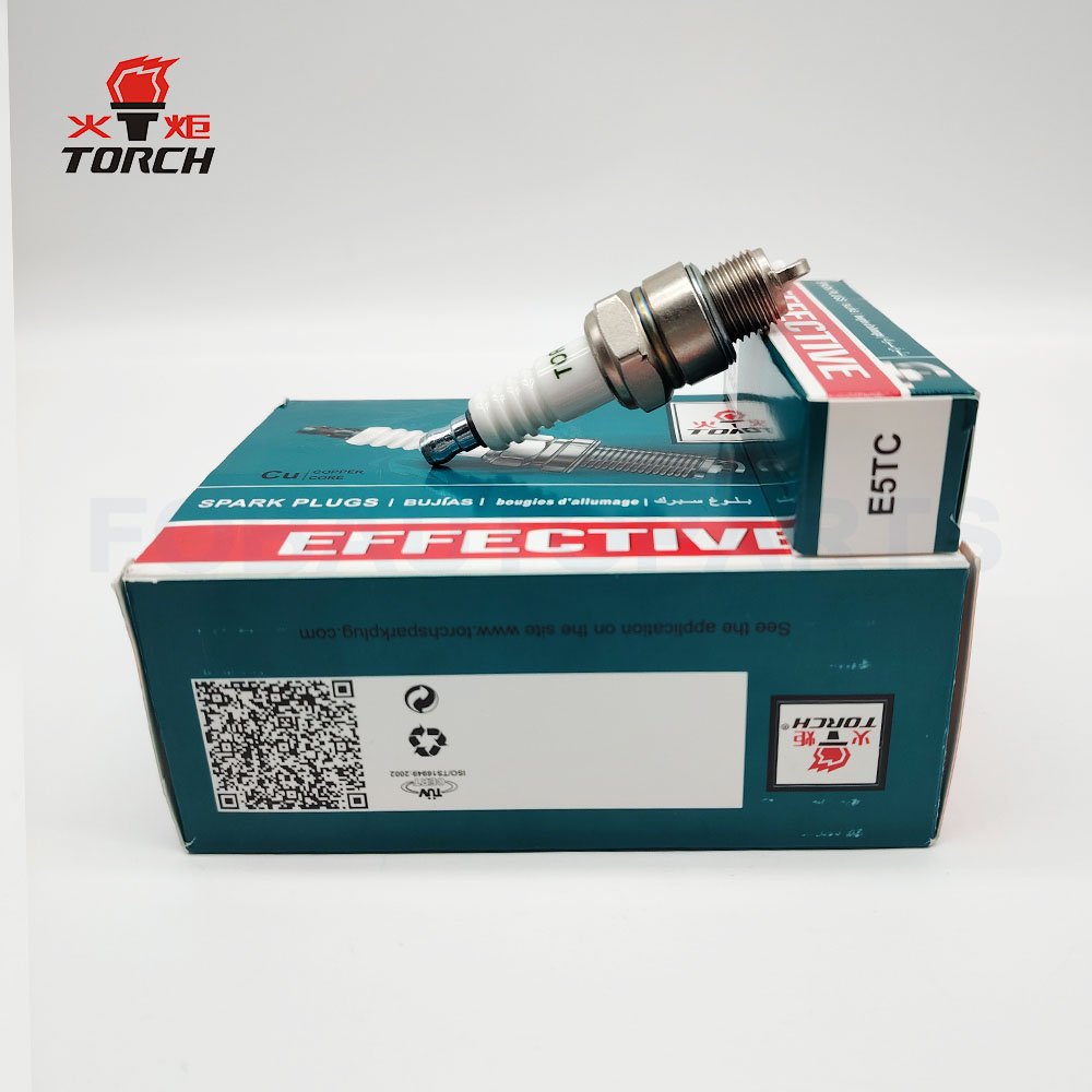 TORCH Spark Plug E5TC 4019 W16FP-11 BP5HA 4111 for NGK BP5HS for Denso W16FP-U IWF16 W16FPR-U for VOLKSWAGEN