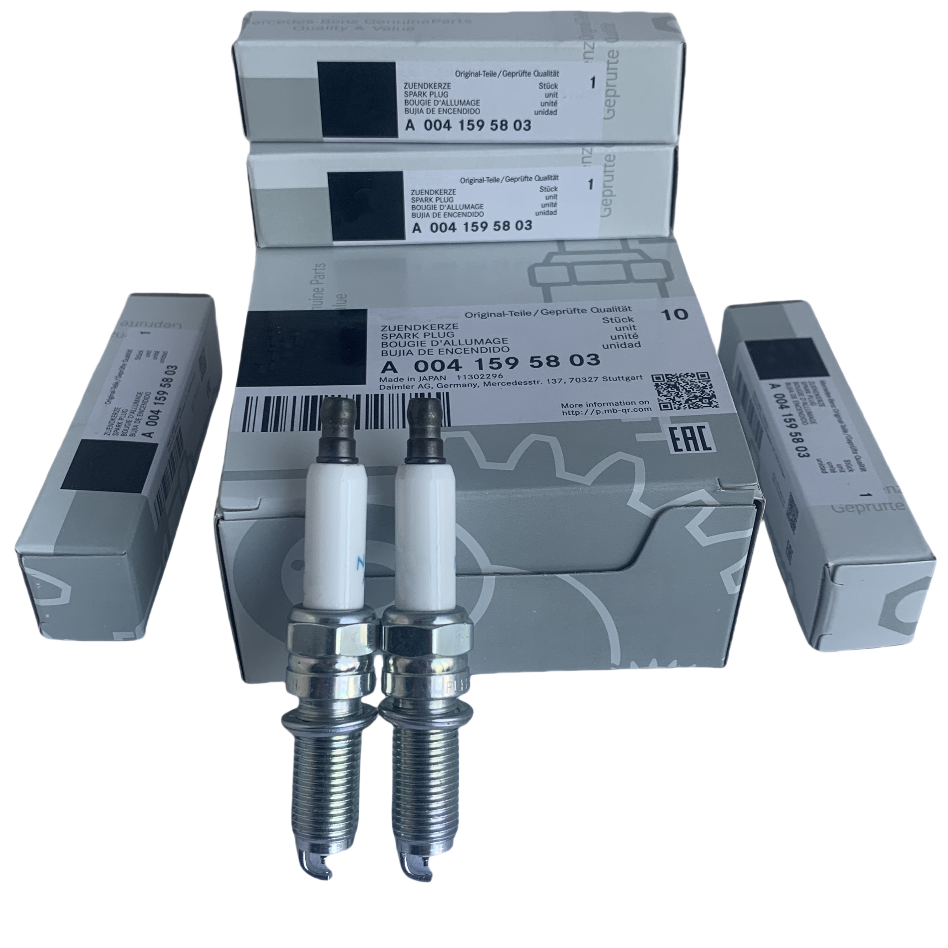 High quality Original Genuine Iridium Platinum Spark Plug A0041595803 For Mercedes Benz W212 W204 W203