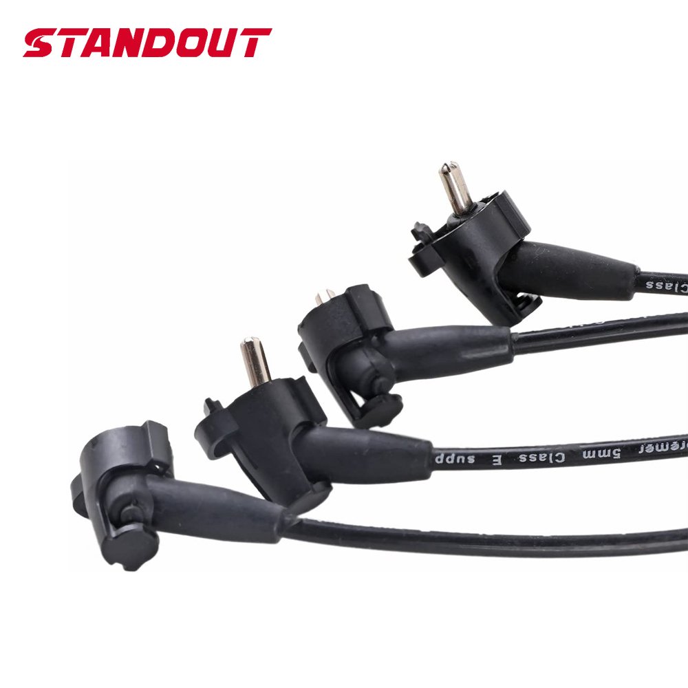 Wholesale Automotive Parts 5mm Ignition Spark Plug Wire Set for 1993-1994 Toyota Tercel 90919-22329