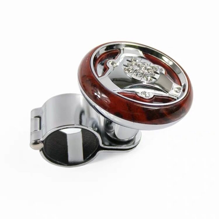 Wholesale hot selling new design metal diamond car steering wheel auxiliary booster