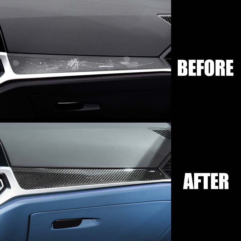 Alcantara for BMW G20 G28 G23 Serie 3 4 Car Interior Center Console Dashboard Armrest Box Panel Trim Cover Stickers Accessories